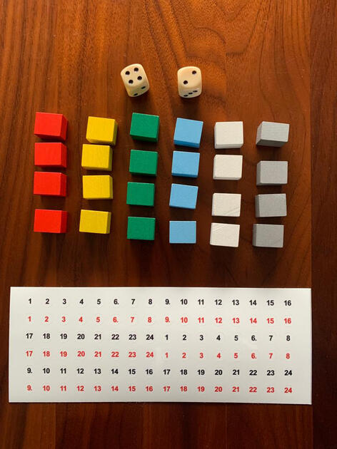 Spiel Detailansicht Startaufstellung